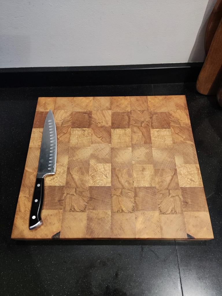 Groot massief beuken KOPS houten snijplank/hakblok. Nieuw!, Bartsegers@gmail.com, Hout, Snij-/serveerplank, Nieuw