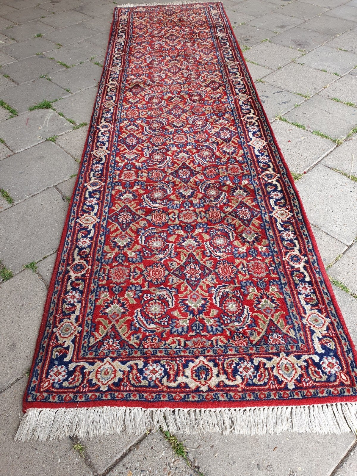 Perzische loper Herati, Gebruikt, Overige kleuren, Herati, 200 cm of meer