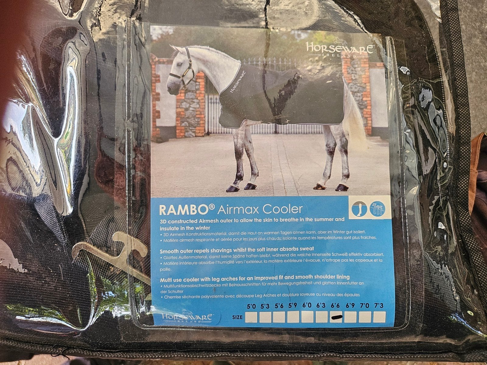 Rambo air max Cooler 1x gebruikt, Dieren en Toebehoren, Full (L), Ophalen of Verzenden, Zo goed als nieuw, Rambo