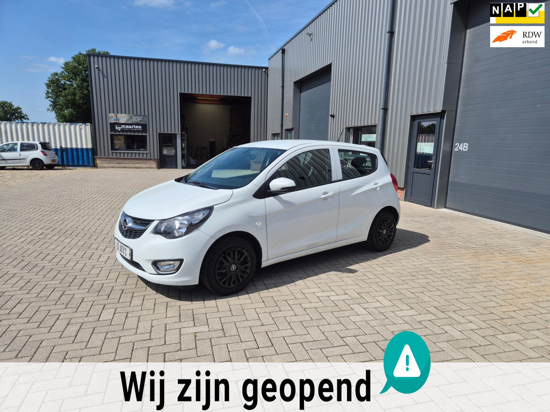 Opel KARL 1.0 ecoFLEX Edition 5 DEURS TOP OCCASION 2e EIGENA, Auto's, Opel, Voorwielaandrijving, Stof, Gebruikt, Start-stop-systeem