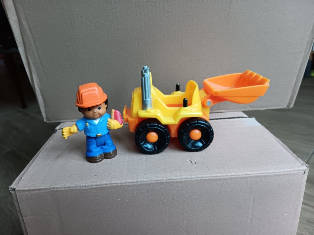 Little people graafmachine met poppetje, Kinderen en Baby's, Speelgoed | Fisher-Price, Ophalen of Verzenden, Zo goed als nieuw