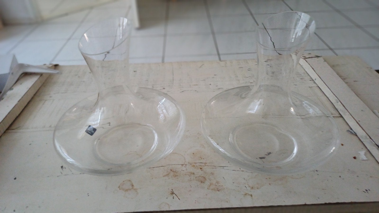 Rosenthal Classics decanteerkaraffen model "Belcanto", Ophalen, Zo goed als nieuw, Rood, Glas