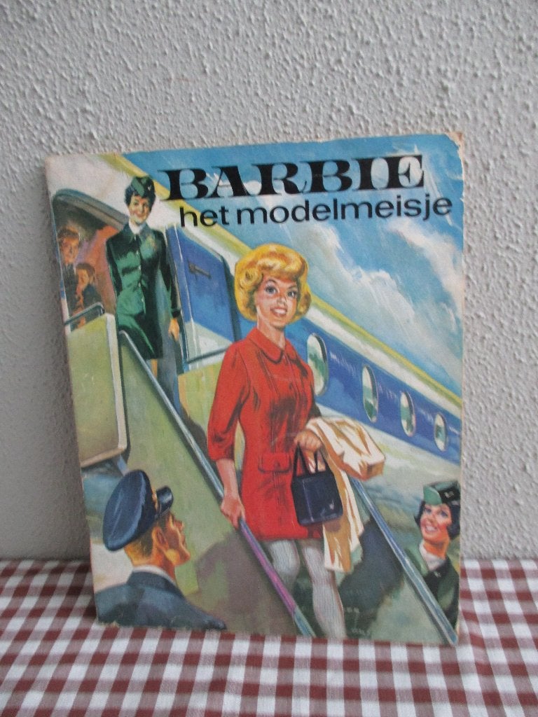 Vintage Barbie Het Model Meisje  Stripboek Retro, Ophalen of Verzenden, Huis en Inrichting