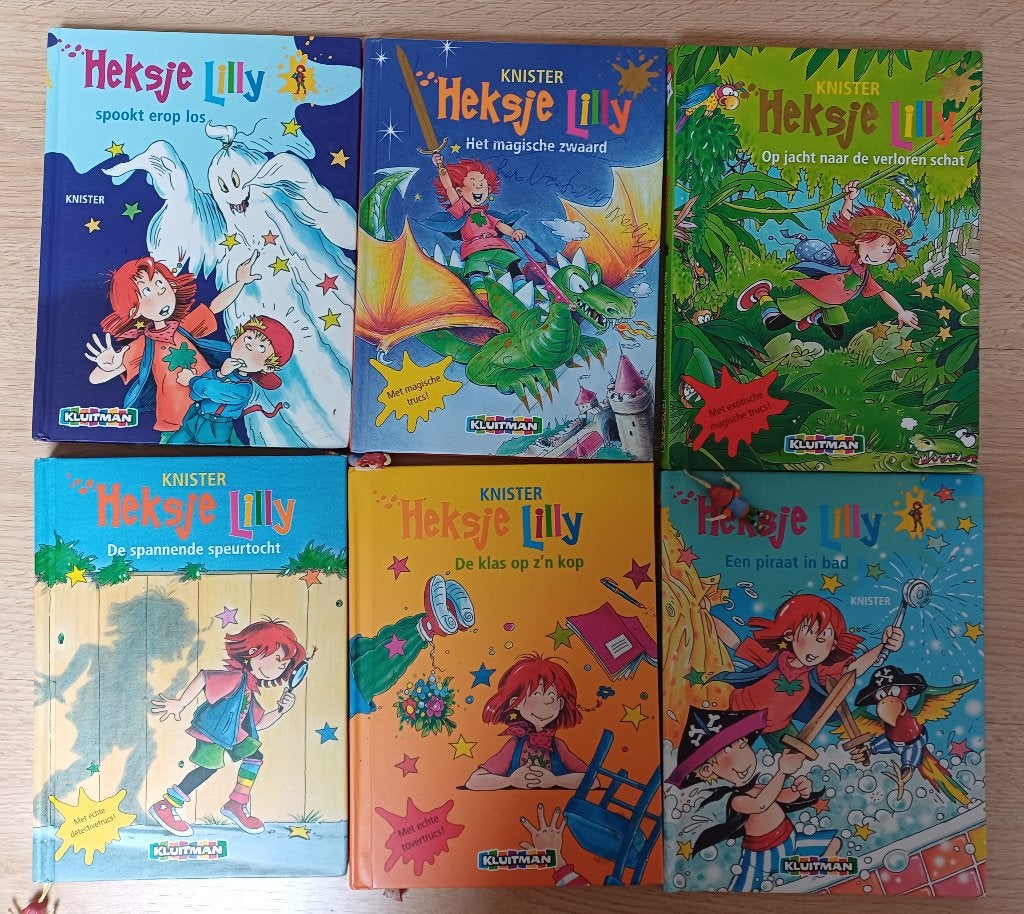 27 kinderboeken: Heksje Lilly, boekenbakkers,, Ophalen of Verzenden, Zo goed als nieuw, Fictie algemeen