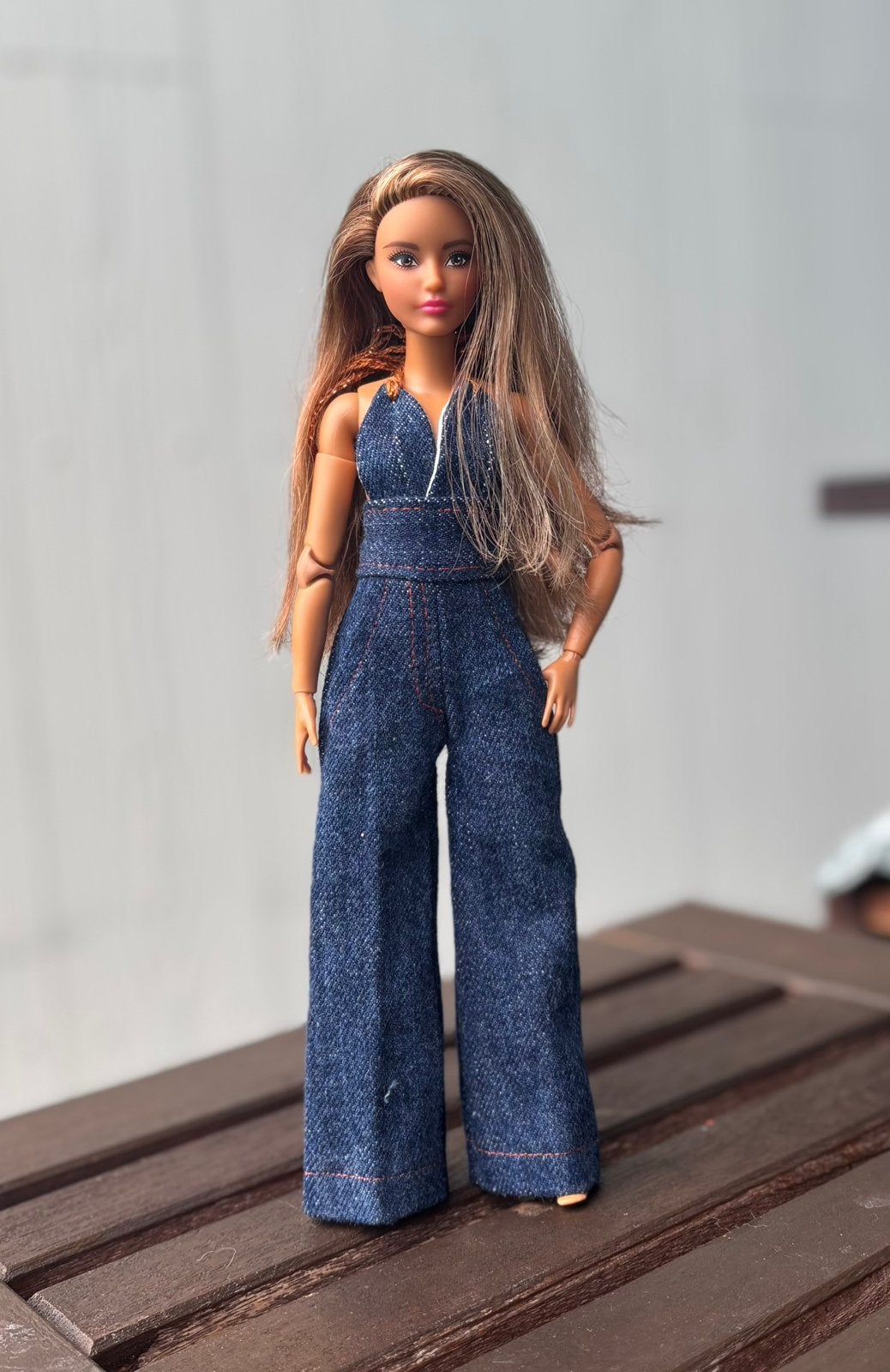 Outfit voor barbie ( petite), Ophalen of Verzenden, Zo goed als nieuw, Kleertjes