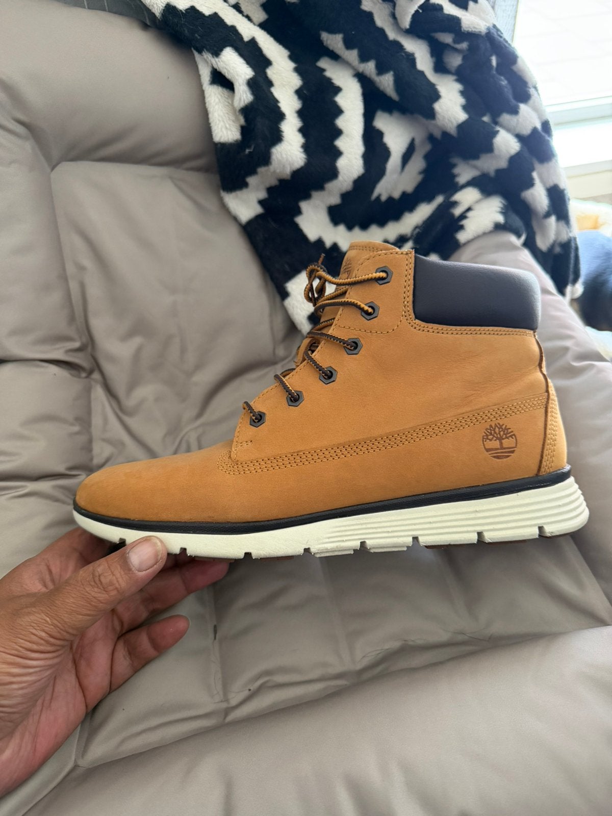 Timberland, Ophalen, Geel, Lage of Enkellaarzen, Zo goed als nieuw