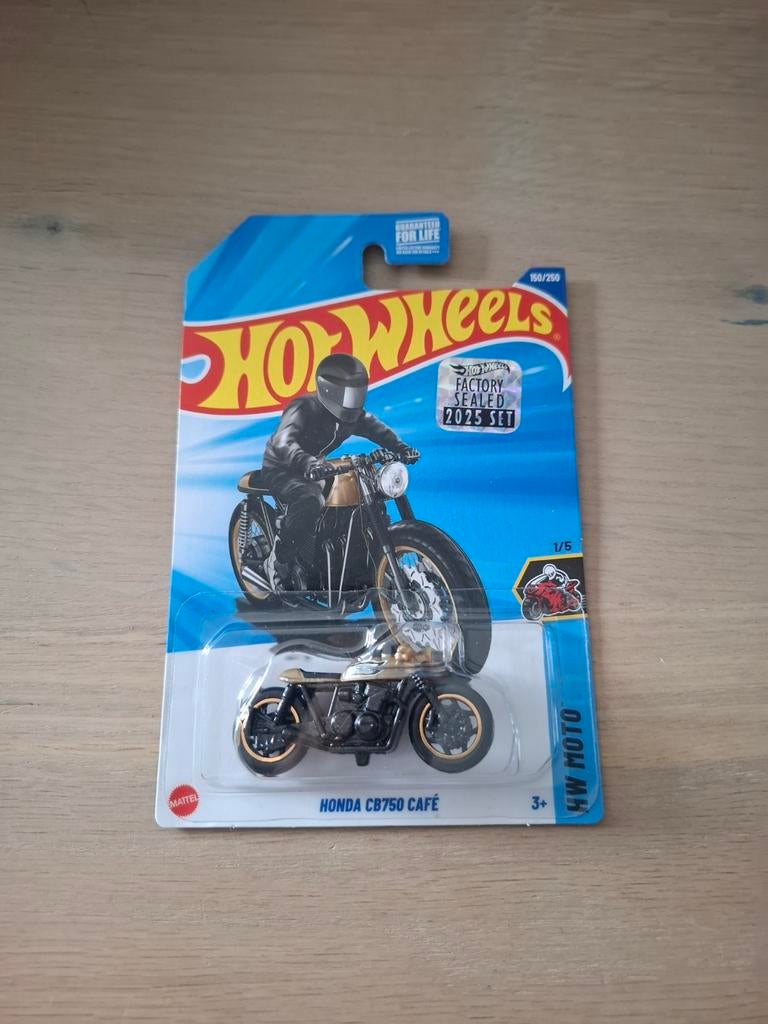 Hot Wheels - Honda CB750 Café, Ophalen of Verzenden, Nieuw, Auto