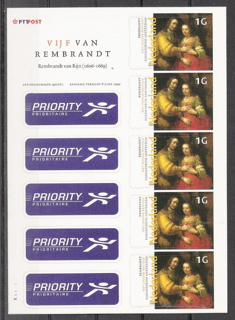 Vel 1836 postfris cw 5,00, Ophalen of Verzenden