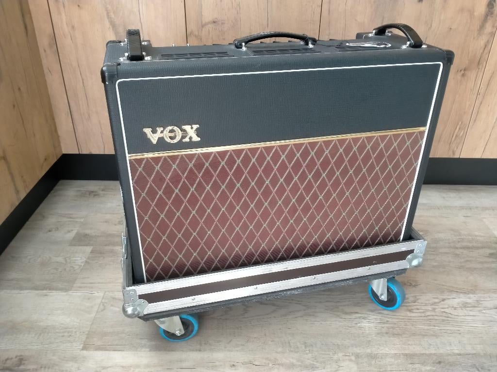 Vox AC30 C2X Blue Bulldog + flightcase, Ophalen, Zo goed als nieuw, Gitaar, Minder dan 50 watt