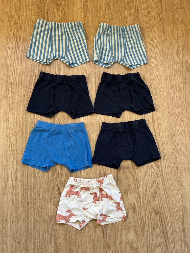 Grote set jongens boxershorts HEMA maat 122 (18 stuks), Nacht- of Onderkleding, Gebruikt, Ophalen of Verzenden, Hema