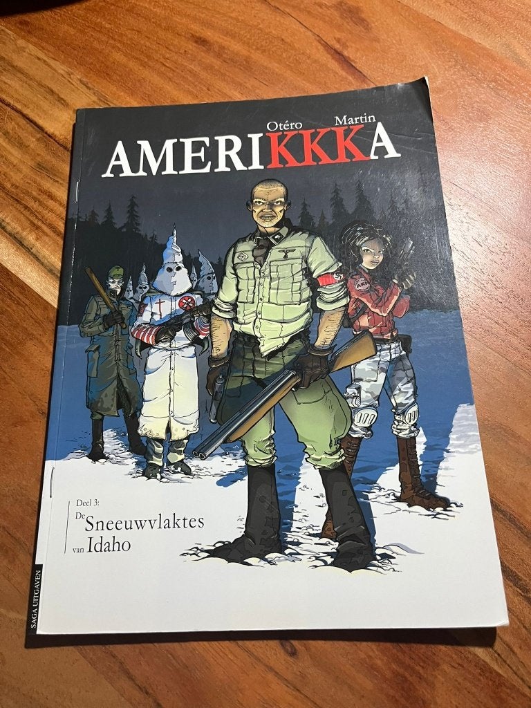 Amerikkka, Deel 3: De Sneeuwvlaktes van Idaho, Boeken, Eén stripboek, Ophalen of Verzenden, Zo goed als nieuw