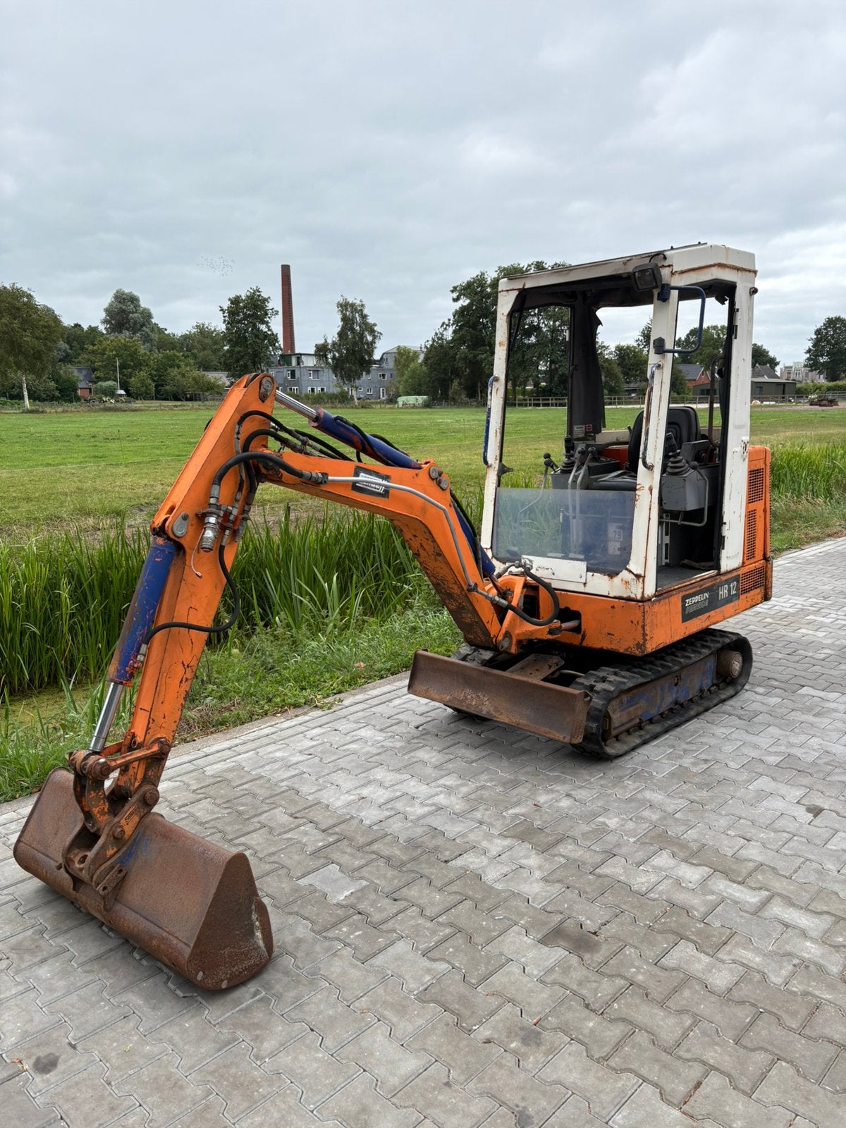 Schaeff hr12 minigraver minikraan, Ophalen of Verzenden, Graafmachine