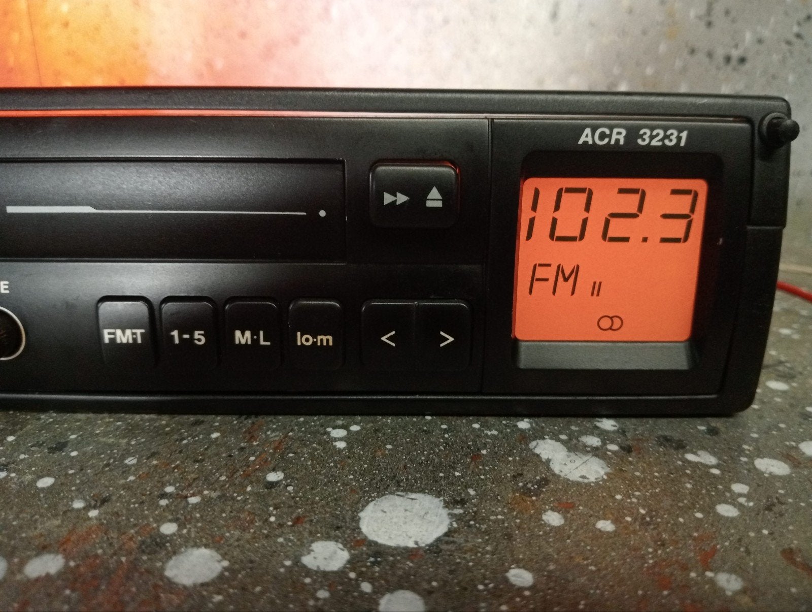 Mooie Blaupunkt ACR 3231 Radio Cassette, Ophalen of Verzenden
