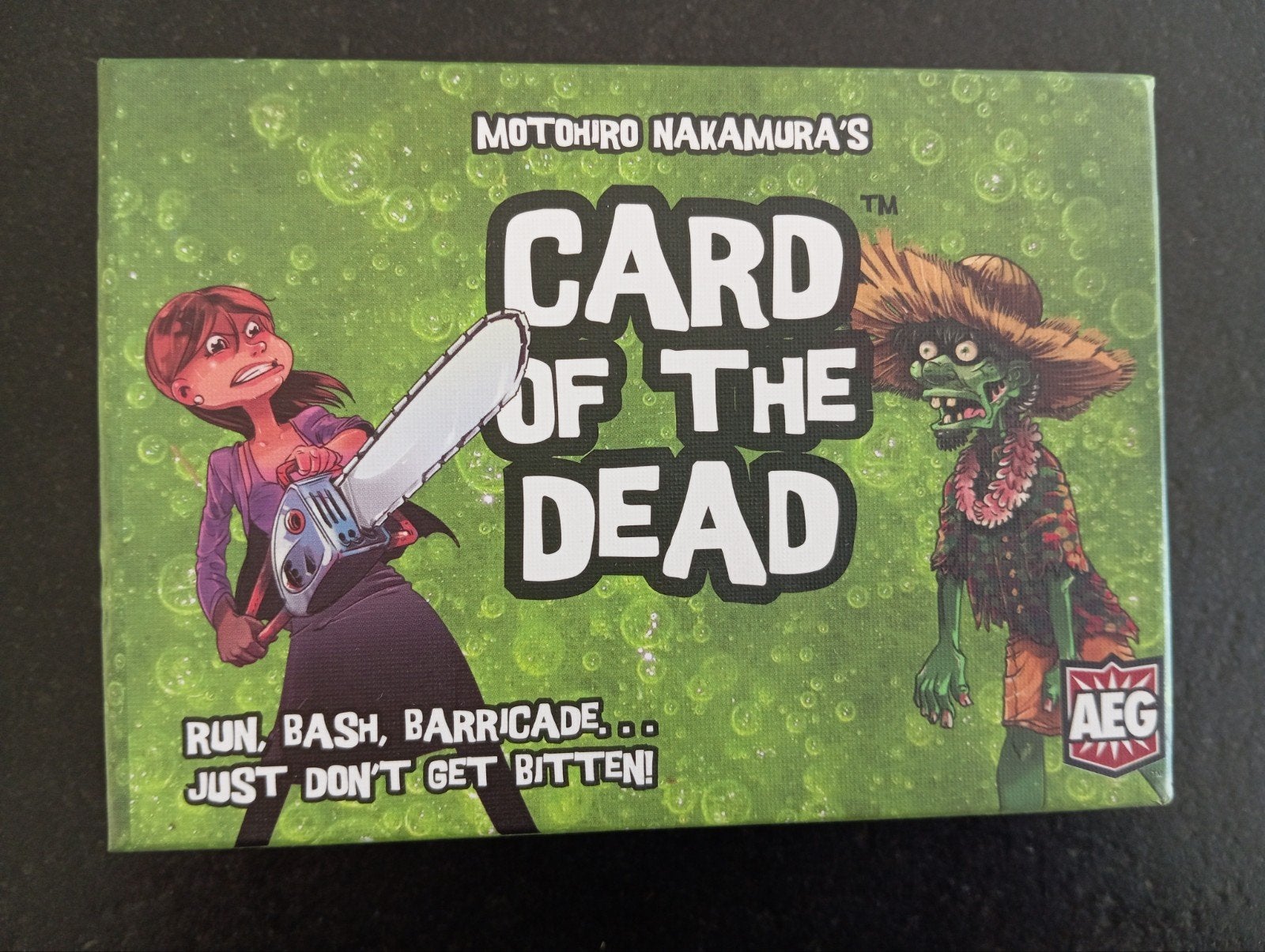 Card of the dead Zombie Kaartspel Engelstalig, Ophalen of Verzenden, Zo goed als nieuw