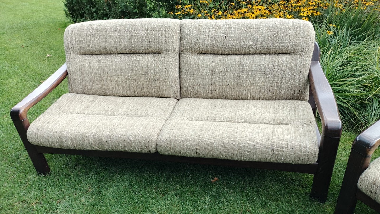 Dyrlund bank set - Deens design herstofferen, Huis en Inrichting, Ophalen, Gebruikt, Deens design, Vintage, 150 tot 200 cm