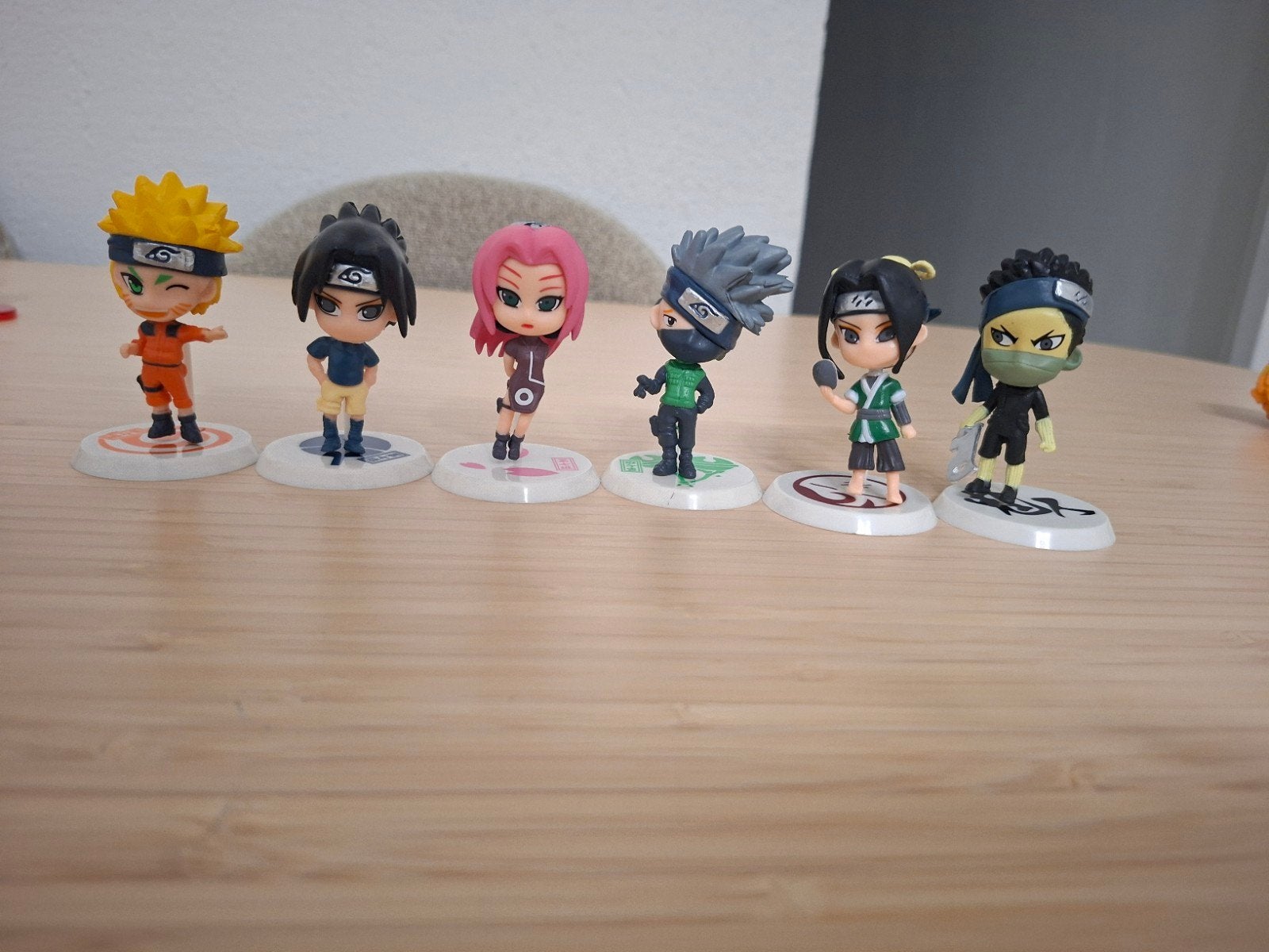 Mini Naruto figuurtjes set - Zo goed als nieuw, Ophalen, Zo goed als nieuw