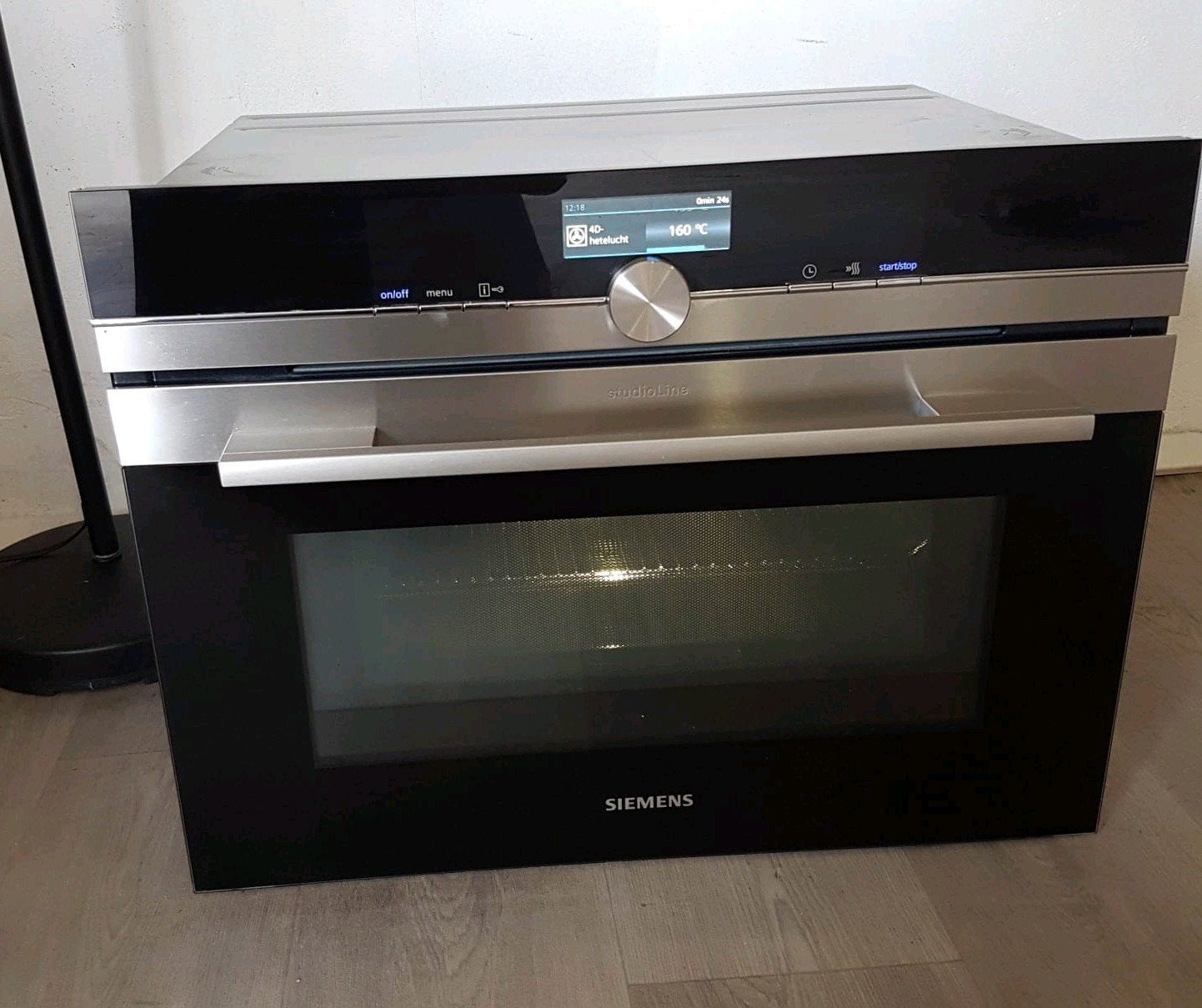 Luxe SIEMENS StudioLine combi oven/magnetron nette staat!, Ophalen, 45 tot 50 cm, Siemens, Inbouw