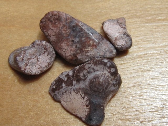 ed. 5x 4 stuks edelstenen KOGELAGAAT (LAGUNA)(1), Verzenden, Nieuw