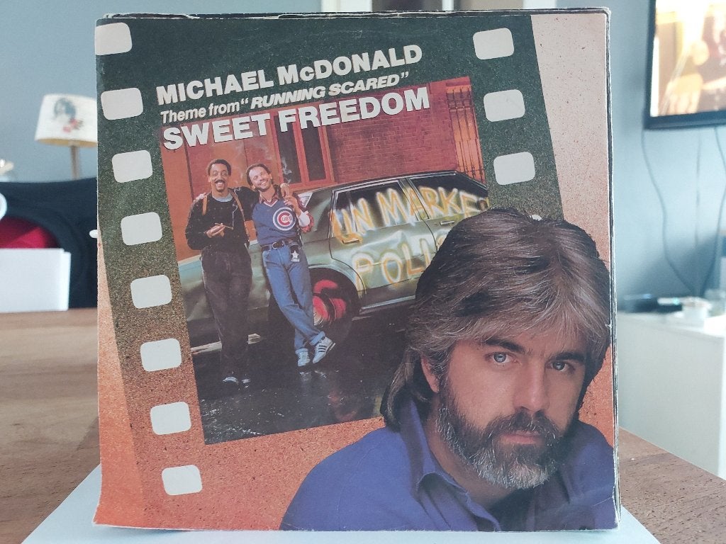 7" Single Michael McDonald - Sweet Freedom / The Freedom Eig, Gebruikt, 7 inch, Ophalen of Verzenden, Pop