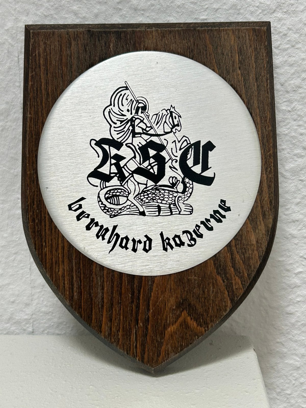 Wapenschild KSC Bernhard Kazerne, Ophalen of Verzenden, Luchtmacht, Nederland, Embleem of Badge