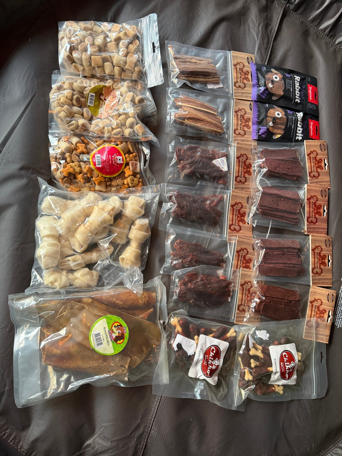 Partij hondensnacks, koekjes en kluiven, Dieren en Toebehoren, Ophalen of Verzenden, Hond
