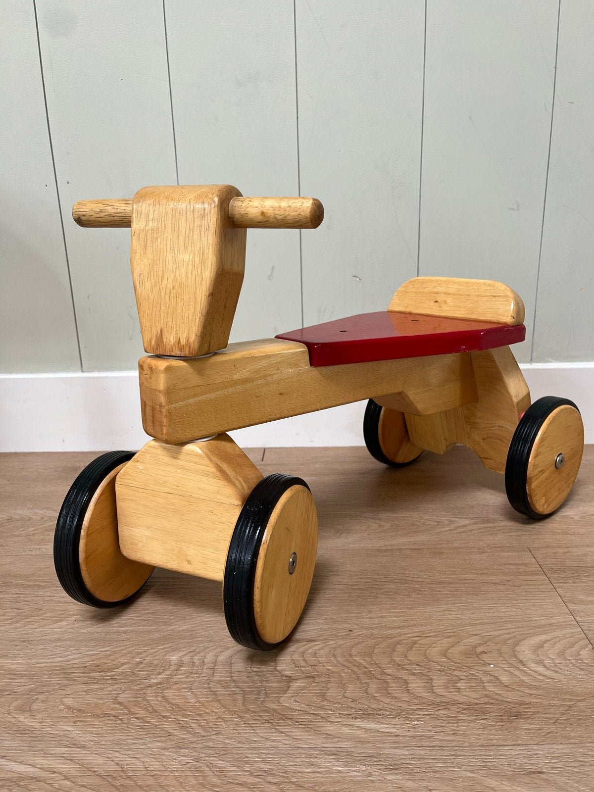 Pintoy Houten Loopfiets - Speelgoed voor Kinderen, Ophalen, Gebruikt, Rij- of Hobbelspeelgoed