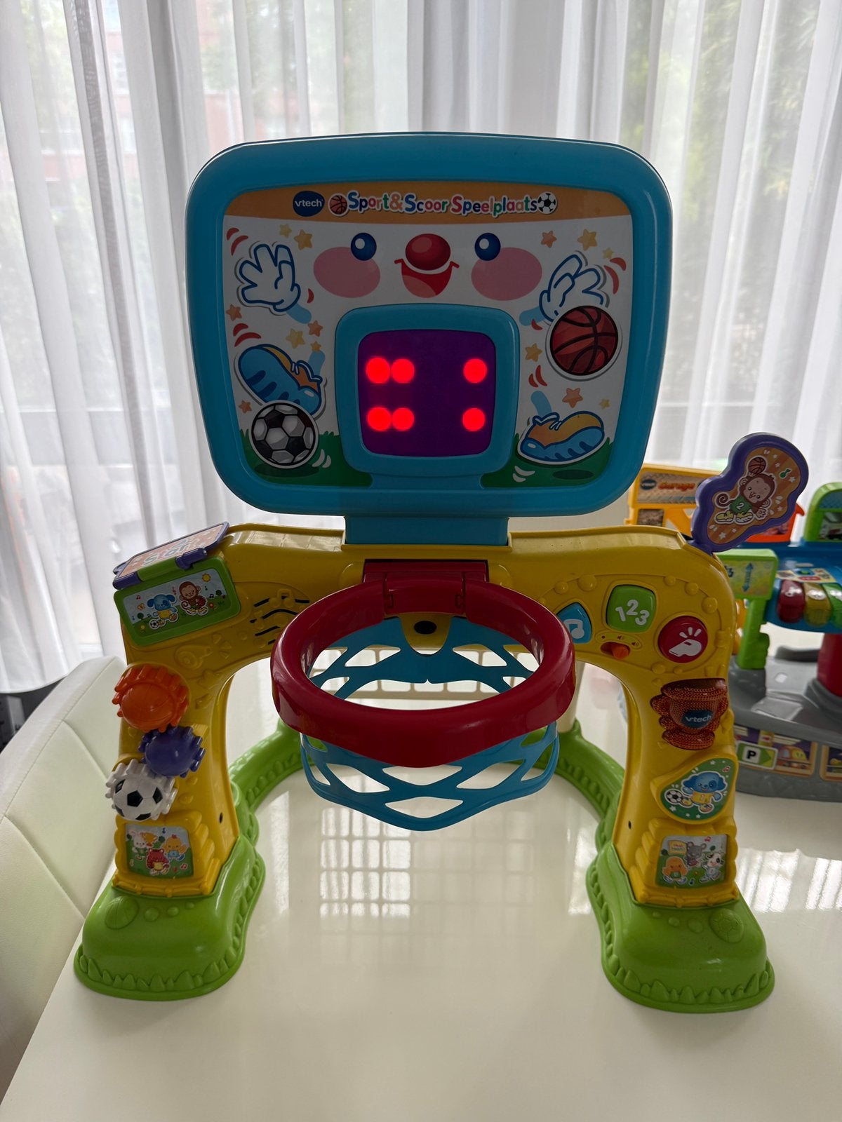 VTech Sport & Scoor Speelplaats / Basketbaldoel, Ophalen, Zo goed als nieuw