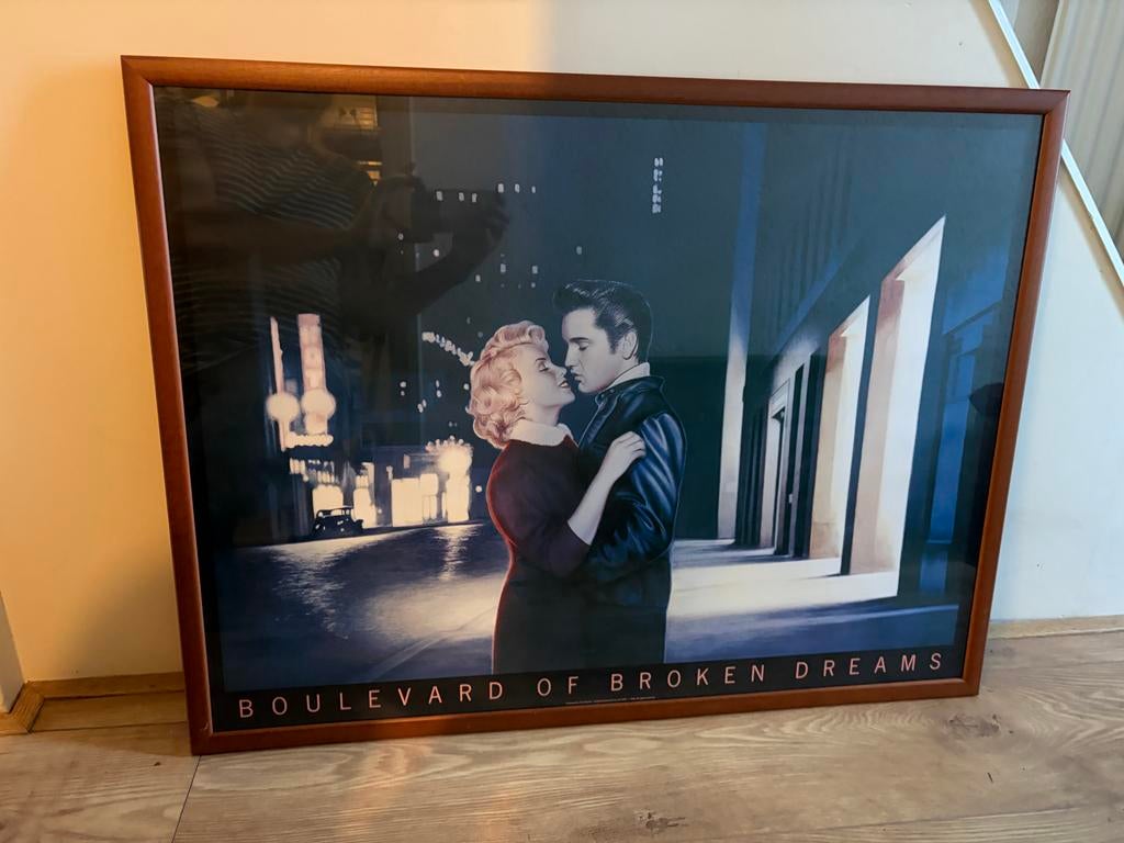 Boulevard of Broken Dreams - Elvis & Marilyn poster, Ophalen