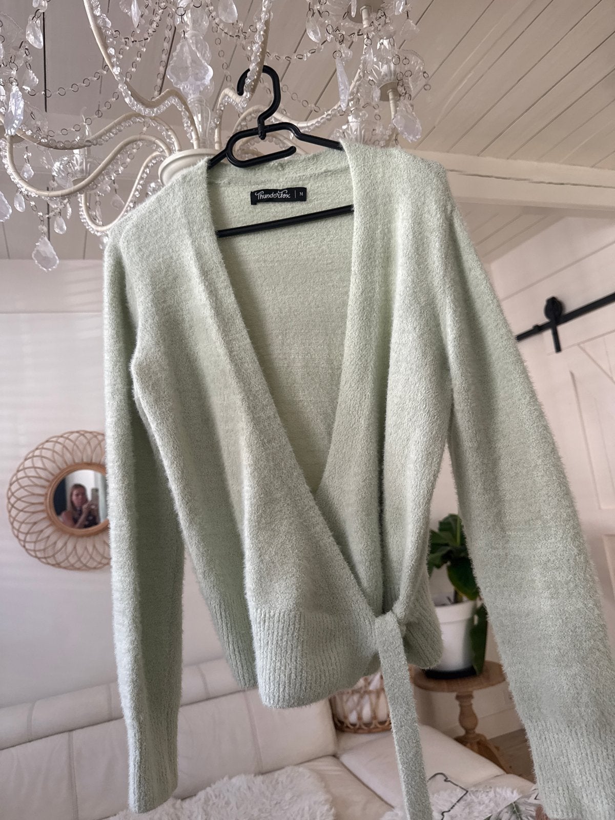 🤍Thunderfox wikkelvest, superzacht, groen maat M, Kleding | Dames, Ophalen of Verzenden, Zo goed als nieuw, Maat 38/40 (M), Groen