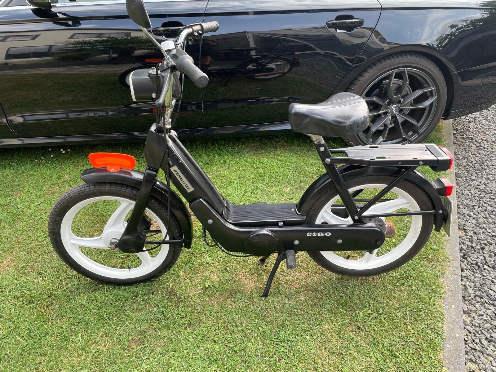Piaggio Ciao Bromfiets - Klassieke Zwarte Brommer, Ophalen of Verzenden, Gebruikt, Maximaal 25 km/u