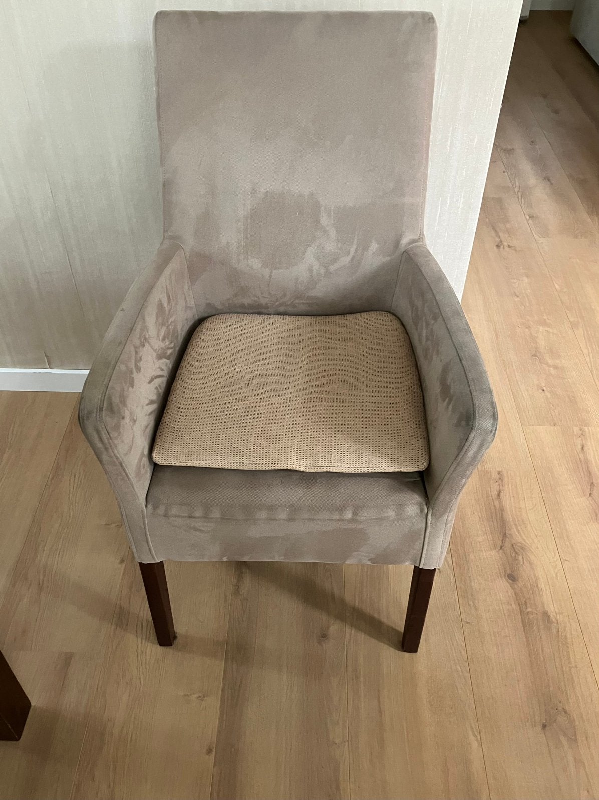 5 Stoffen eetkamer fauteuils, Ophalen, Gebruikt, Overige kleuren, Stof