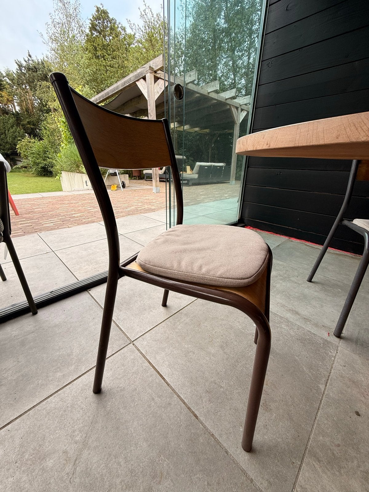 schoolstoeltjes - Vintage design, prijs voor 8, per stuk 20, Huis en Inrichting, Stoelen, Ophalen, Gebruikt, Overige kleuren, Vijf, Zes of meer stoelen