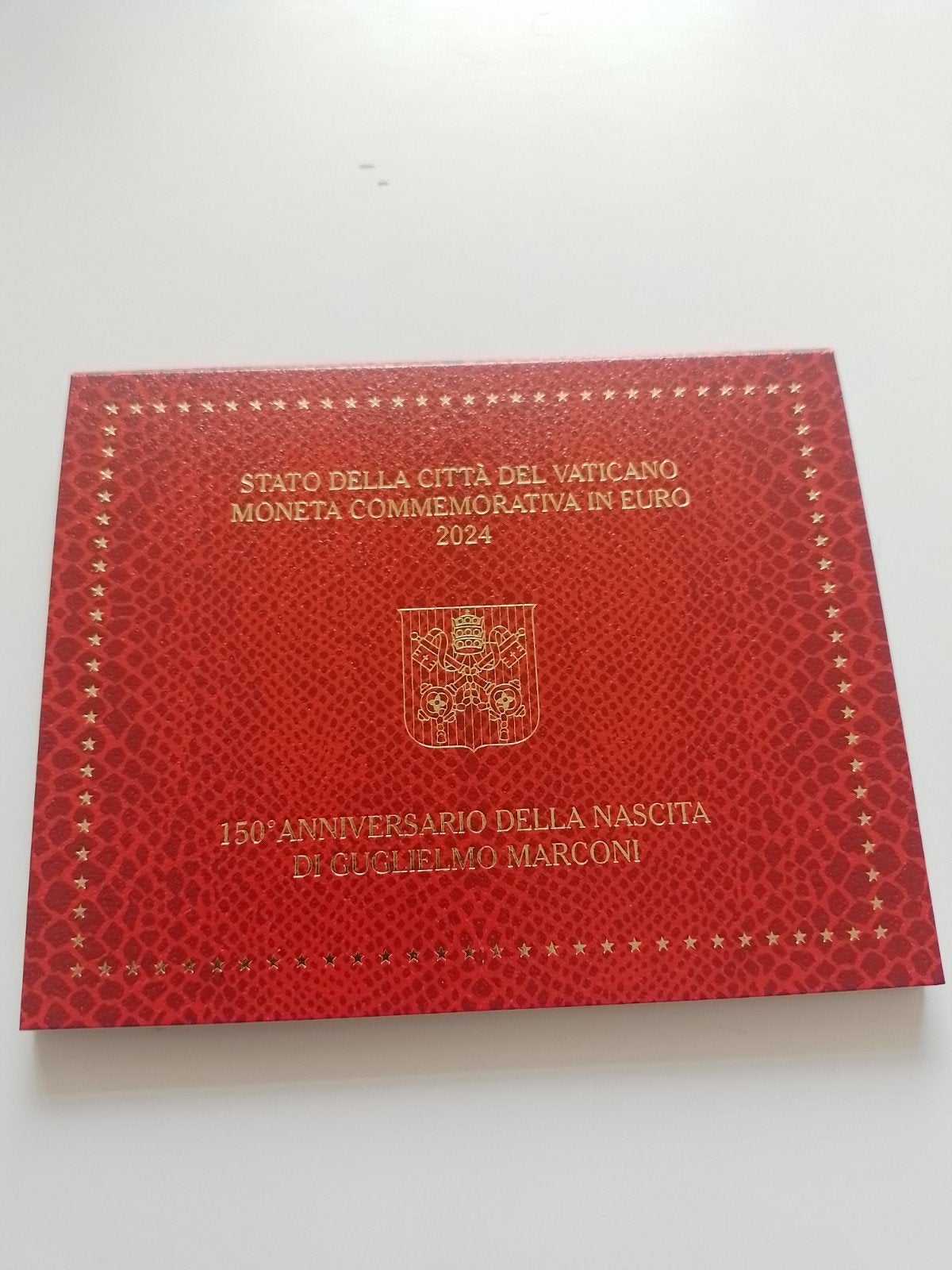 2 Euromunt Vaticaan 2024:  Marconi bu, Ophalen of Verzenden, Vaticaanstad, 2 euro