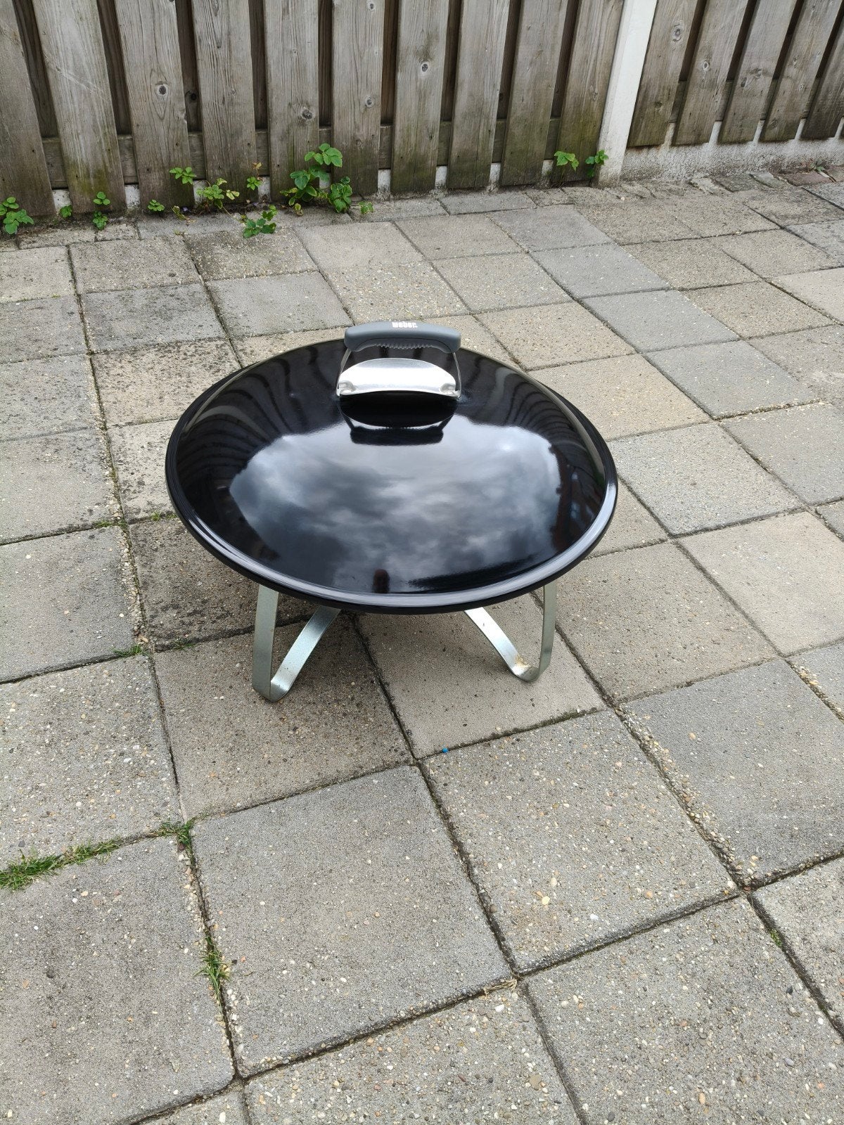 Nette en complete originele Weber vuurschaal, Ophalen, Zo goed als nieuw, Vuurkorf