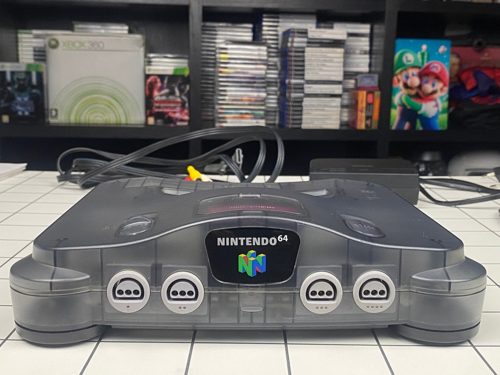 N64 Nintendo 64 Console Funtastic Series Smoke Grey Console, Nintendo, Www.nintendo.com, Ophalen of Verzenden, Zo goed als nieuw