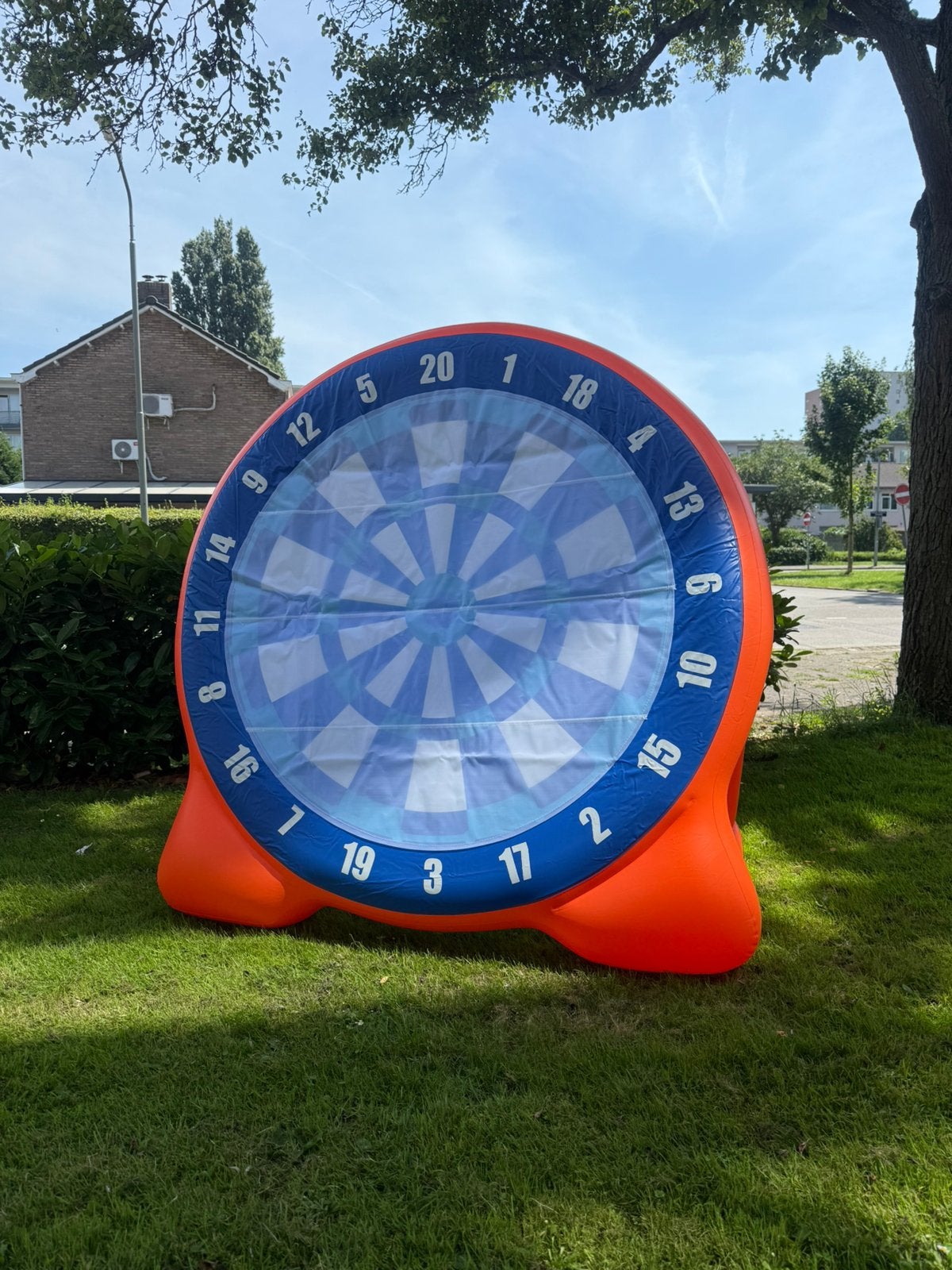 Voetbal darten - groot opblaasbaar dartbord, Ophalen, Zo goed als nieuw, Overige