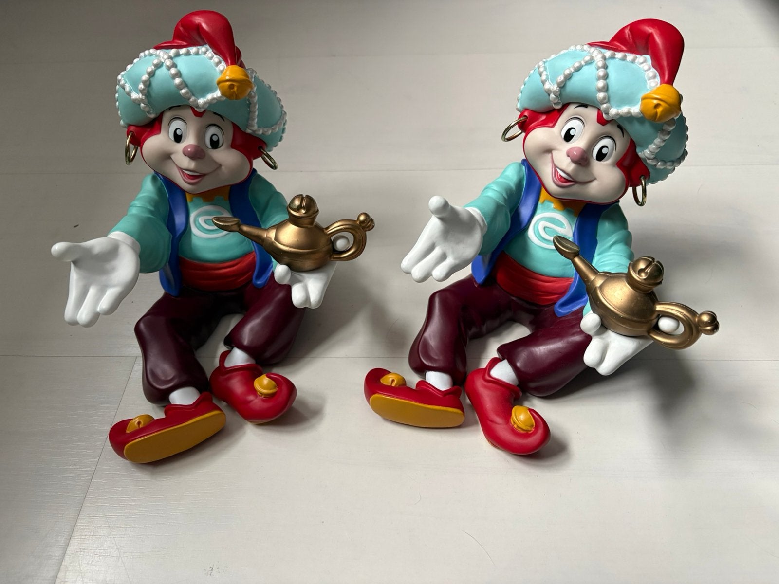 2x ZGAN Efteling Spaarpot Pardoes vintage, Ophalen, Zo goed als nieuw, Beeldje of Poppetje