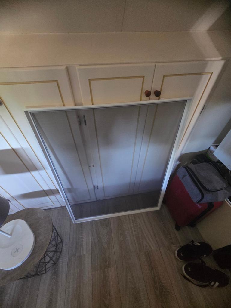 2x inzethor voor draaikiepraam 872x1084 - Nieuwstaat, Ophalen, Kunststof, 80 tot 100 cm, Overige typen