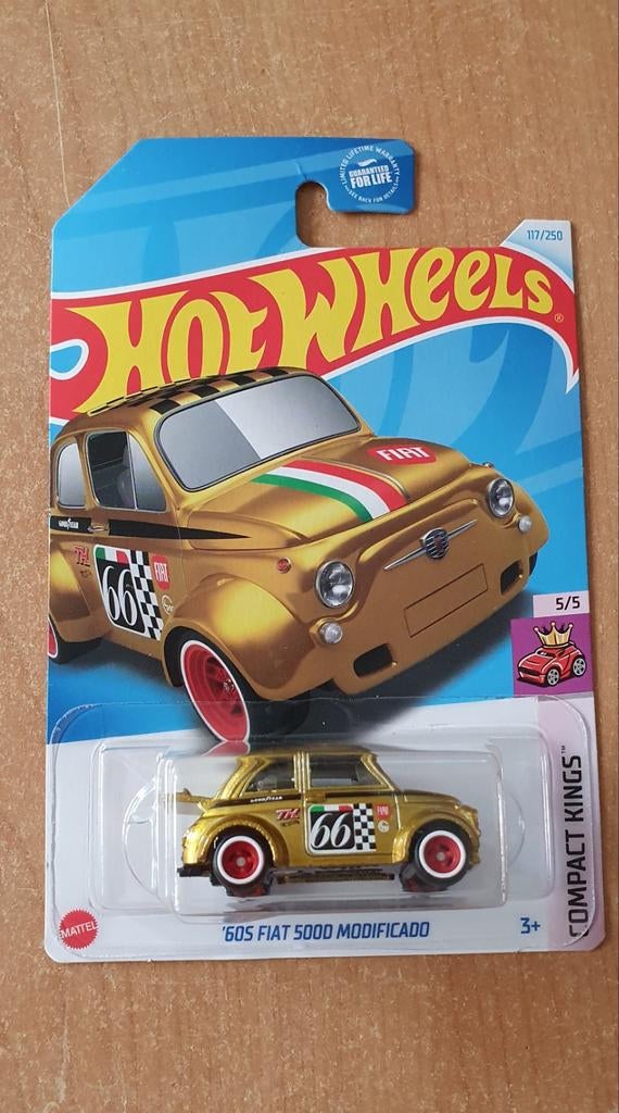 Hot Wheels Fiat 500D Modificado Super Treasure Hunt, Hobby en Vrije tijd, Modelauto's | Overige schalen, Ophalen of Verzenden