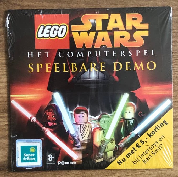 Lego Star Wars: Het Computerspel - Speelbare Demo (PC CD-ROM, Avontuur en Actie, 1 speler, Nieuw, Ophalen of Verzenden