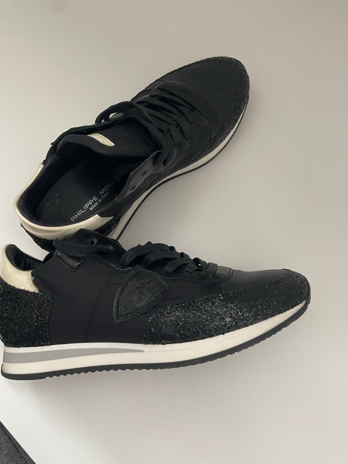 PHILIPPE MODEL Paris sneakers, maat 37, Kleding | Dames, Ophalen of Verzenden, Zo goed als nieuw, Zwart, Sneakers of Gympen