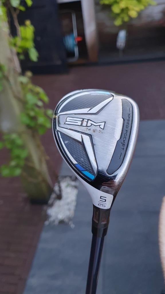 Taylormade SIM Max Hybride 5 regular shaft - Gebruikt, Sport en Fitness, Golf, Ophalen of Verzenden, Gebruikt, Club, Overige merken