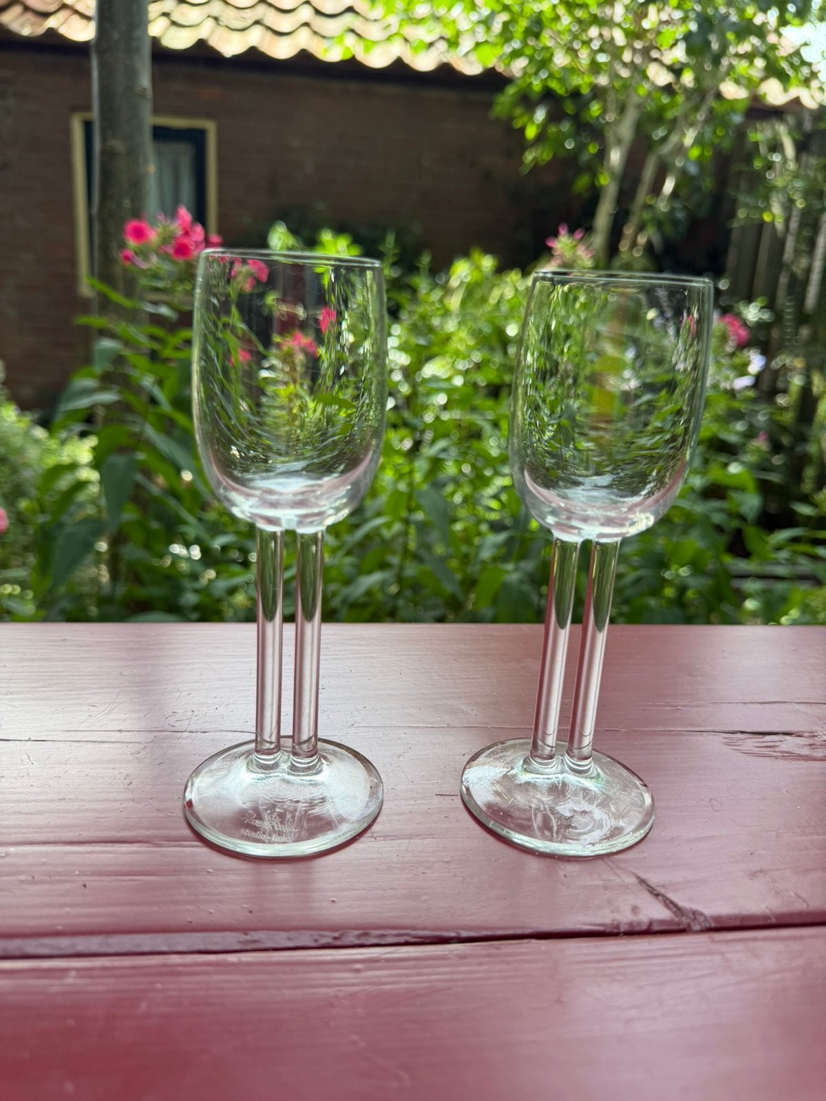 2 kristallen Rosenthal borrelglazen - borrelglas, Ophalen of Verzenden, Borrel- of Shotglas