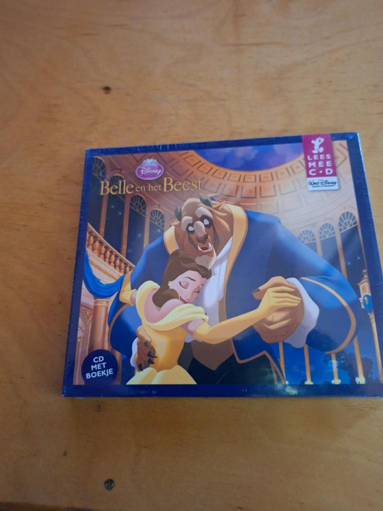 Disney Lees Mee CD: Belle en het Beest (Nieuw in verpakking), Ophalen of Verzenden, Nieuw in verpakking, Verhaal of Sprookje, 6 tot 9 jaar
