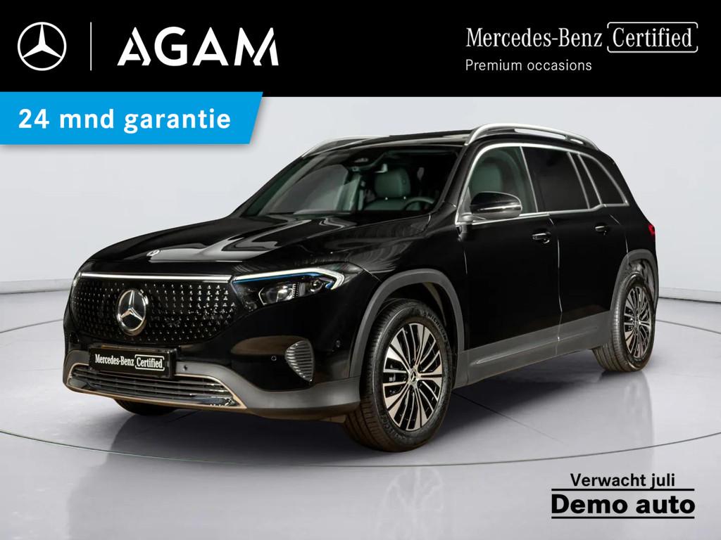 Mercedes-Benz EQB 250+ Business Solution Luxury 71 kWh Panor, Auto's, Mercedes-Benz, 2005 kg, 445 min, Zwart, Origineel Nederlands