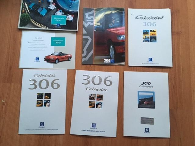 Peugeot 306 GTI of Cabriolet brochure/auto folder '94 - '00, Ophalen, Zo goed als nieuw, Peugeot
