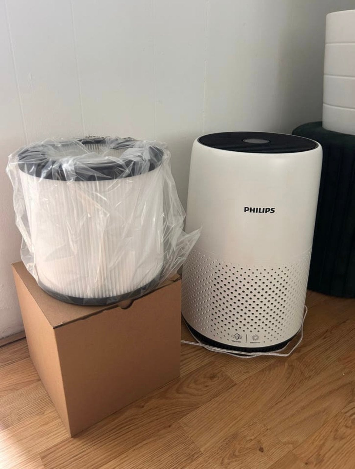 Philips 800 Series AC0820/10 luchtreiniger + gratis filter, Ophalen of Verzenden, Zo goed als nieuw, Luchtreiniger