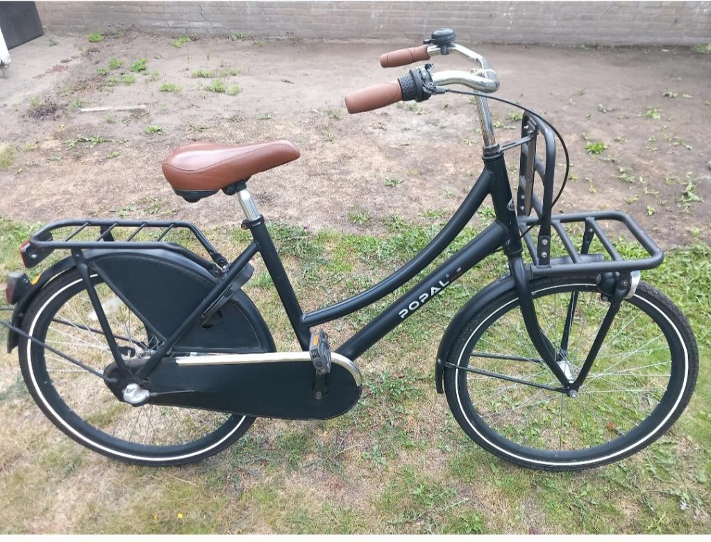 24"inch meisjes fiets, Ophalen, Terugtraprem, Versnellingen, Popal