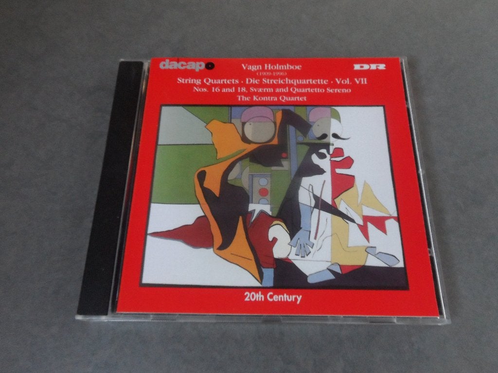 Vagn Holmboe, The Kontra Quartet ‎/ String Quartets vol.7 CD, Verzenden, Modernisme tot heden, Gebruikt, Overige typen