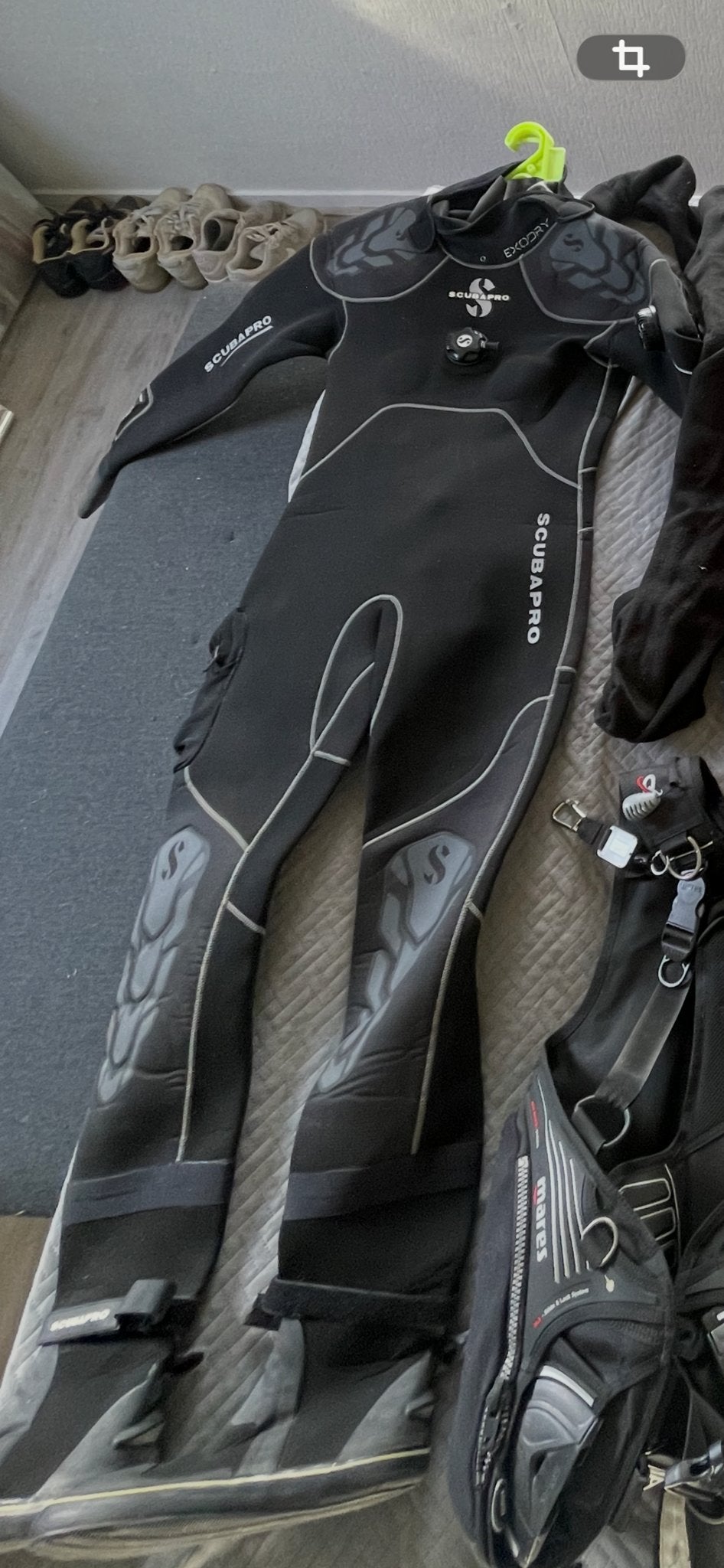 Complete Duikuitrusting: Scubapro Exodry, Mares Trimvest & M, Watersport en Boten, Ophalen, Zo goed als nieuw, Overige typen